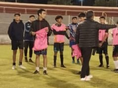 PRIMERAS PRÁCTICAS EN EL FUHAD CORDI DE LAS PRESELECCIONES CATEGORÍAS 13 Y 15 DE LA LIGA ISCHILIN.