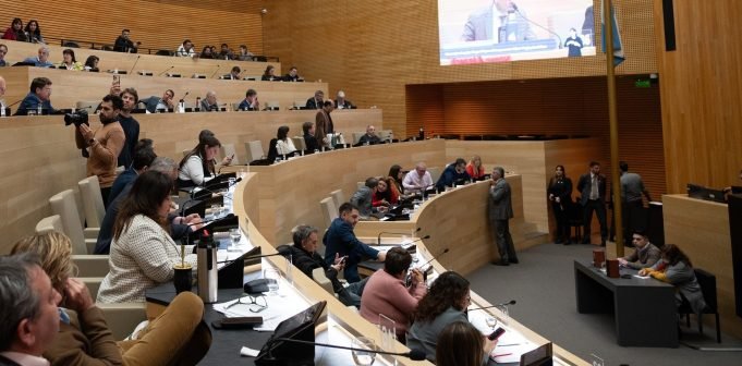 LA LEGISLATURA APROBÓ POR MAYORÍA LA CUENTA DE INVERSIÓN DE LA PROVINCIA.