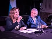 PRUNOTTO FELICITÓ A REFERENTES DE LAS ADMINISTRACIONES TRIBUTARIAS DE TODO EL PAÍS REUNIDOS EN VILLA CARLOS PAZ.