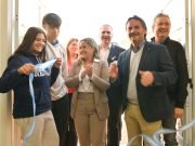 PRUNOTTO Y FERREYRA INAUGURARON LA AMPLIACIÓN DEL IPEM 378 DE AGUA DE ORO.