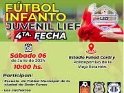 4° FECHA DE FÚTBOL INFANTO JUVENIL LIEF EN DEÁN FUNES.