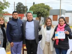 MYRIAN PRUNOTTO EN SAIRA: ENTREGÓ VIVIENDAS Y HABILITÓ LA AMPLIACIÓN DE UN JARDÍN DE INFANTES.