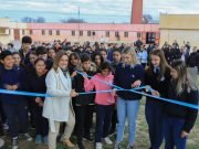 PRUNOTTO PRESIDIÓ EN EL ARAÑADO LA INAUGURACIÓN DEL TECHO DEL PLAYÓN IPEA 225.
