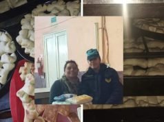 DEÁN FUNES: PERSONAL DE LA DEPARTAMENTAL ISCHILÍN DONÓ MERCADERÍA EN UN MERENDERO.