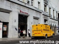 ALLANAMIENTOS EN CÓRDOBA Y TUCUMÁN POR ROBOS EN LA ZONA BANCARIA DE LA CAPITAL CORDOBESA.