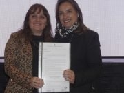 ANDREA NIEVAS RECIBIÓ A LA VICEGOBERNADORA DE LA PROVINCIA EN SU VISITA AL NORTE DE CÓRDOBA