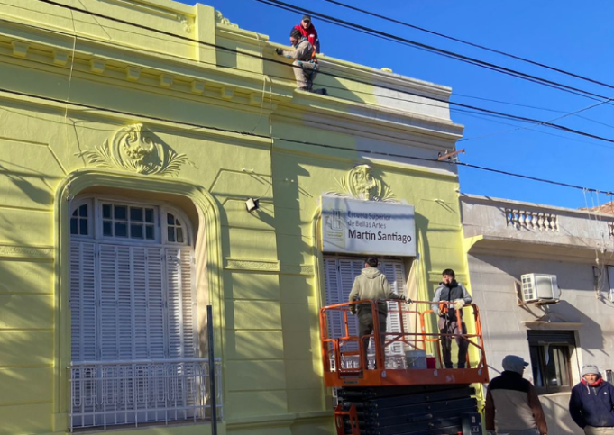 DEÁN FUNES: 11 CENTROS EDUCATIVOS MEJORARON SU INFRAESTRUCTURA.