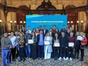 MYRIAN PRUNOTTO ENTREGÓ CRÉDITOS HIPOTECARIOS A FAMILIAS CORDOBESAS.