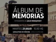 SE INAUGURA EN LA LEGISLATURA UNA MUESTRA FOTOGRÁFICA VINCULADA CON EL ATENTADO A LA AMIA.