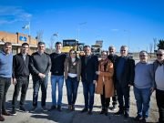 MYRIAN PRUNOTTO ENTREGÓ FONDOS Y RECORRIÓ OBRAS EN TANCACHA.