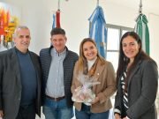 MYRIAN PRUNOTTO RECORRIÓ OBRAS EN GENERAL FOTHERINGHAM.