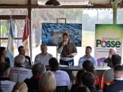 MYRIAN PRUNOTTO ENTREGÓ APORTES POR 140 MILLONES DE PESOS PARA OBRAS EN JUSTINIANO POSSE.