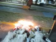 LA MUNI DE DEÁN FUNES REPUDIÓ LA QUEMA DE LOS CONTENEDORES.