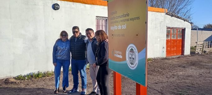 QUEDÓ INAUGURADO EL ESPACIO SOCIO COMUNITARIO PARA NIÑOS Y PERSONAS MAYORES “RAYITO DE SOL”.