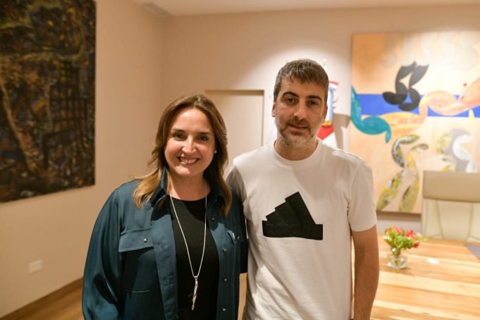 MYRIAN PRUNOTTO RECIBIÓ AL NUTRICIONISTA DE LA SELECCIÓN ARGENTINA DE FÚTBOL.