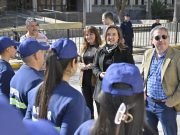 MYRIAN PRUNOTTO ENTREGÓ OTRO NUEVO MÓVIL POLICIAL EN DEÁN FUNES.