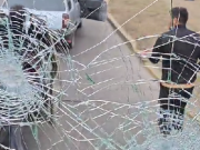 CÓRDOBA: UN HOMBRE SE ENOJÓ CON UN CHOFER Y ROMPIÓ LOS VIDRIOS DE UN COLECTIVO.
