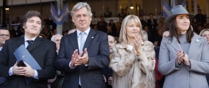 RURAL 2024: EL PRESIDENTE MILEI PROMETIÓ BAJAR LAS RETENCIONES.