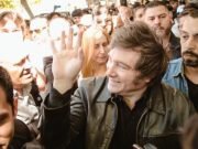 SAN JUAN: DETUVIERON A UN HOMBRE ARMADO CERCA DEL ACTO DONDE ESTABA MILEI.