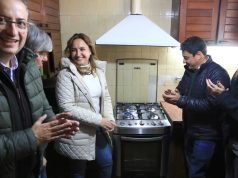 MYRIAN PRUNOTTO RECORRIÓ IMPORTANTES OBRAS EN CAPILLA DEL MONTE.
