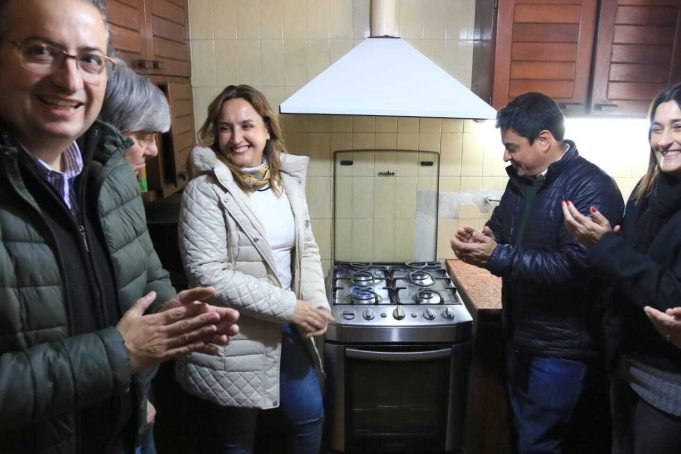 MYRIAN PRUNOTTO RECORRIÓ IMPORTANTES OBRAS EN CAPILLA DEL MONTE.
