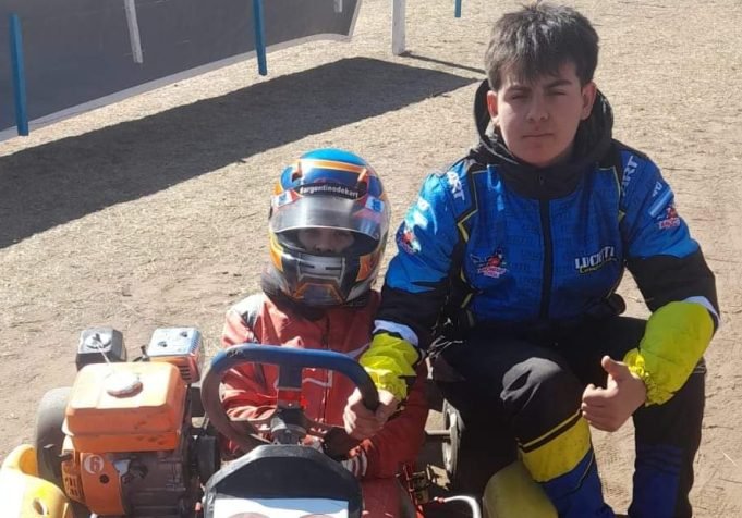 KARTING: LOS HERMANOS HERNÁNDEZ COMPITIERON EN CARLOS CÁCERES.