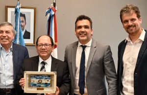 FACUNDO TORRES LIMA, PRESIDENTE PROVISORIO DE LA LEGISLATURA, RECIBIÓ AL EMBAJADOR DE GUATEMALA.