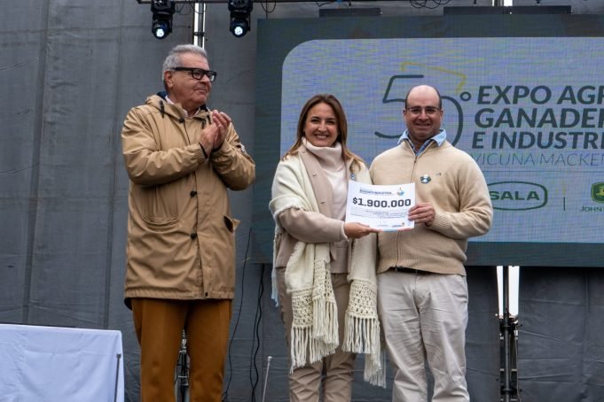 MYRIAN PRUNOTTO INAUGURÓ LA 50° EXPO AGROGANADERA E INDUSTRIAL DE VICUÑA MACKENNA.