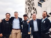 LLARYORA RECIBIÓ AL MEDALLISTA OLÍMPICO JOSÉ “MALIGNO” TORRES.