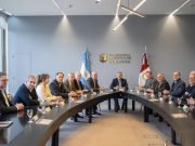 LLARYORA SE REUNIÓ CON EL G6 Y ENTIDADES AGROPECUARIAS Y LES ANUNCIÓ QUE CÓRDOBA ADHERIRÁ AL RIGI.