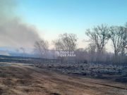 EL INCENDIO EN ESTANCIA LA PAZ SE ENCUENTRA CONTENIDO.
