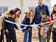 MYRIAN PRUNOTTO ENTREGÓ VIVIENDAS SEMILLA EN LA TORDILLA.