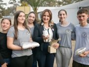 MYRIAN PRUNOTTO VISITÓ LA VI EDICIÓN DE LAS OVINPIADAS DE ARGENTINA EN HUINCA RENANCÓ