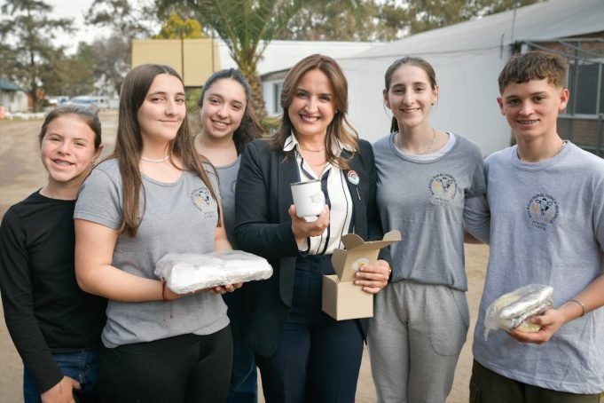 MYRIAN PRUNOTTO VISITÓ LA VI EDICIÓN DE LAS OVINPIADAS DE ARGENTINA EN HUINCA RENANCÓ