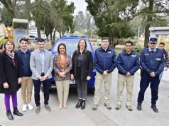 MYRIAN PRUNOTTO PRESIDIÓ LA PRESENTACIÓN DE NUEVOS MÓVILES POLICIALES EN EL DEPARTAMENTO RÍO PRIMERO.