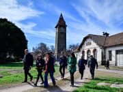 MYRIAN PRUNOTTO RECORRIÓ LA COLONIA VIDAL ABAL DE OLIVA.