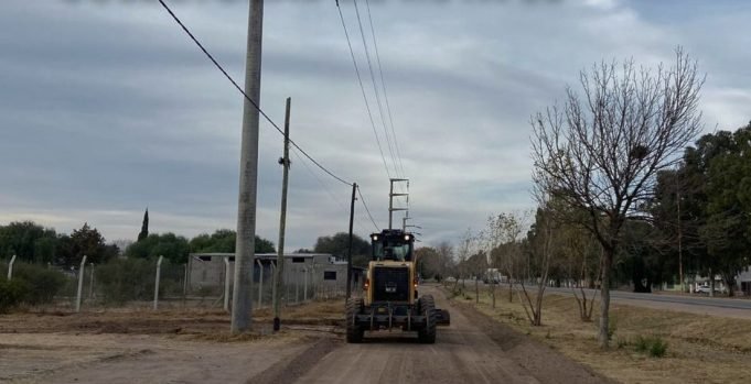 DEÁN FUNES: REACONDICIONAMIENTO DE COLECTORAS DE RUTA 60
