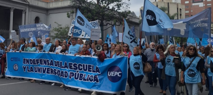 HOY PARAN LOS DOCENTES UNIVERSITARIOS PÚBLICOS.
