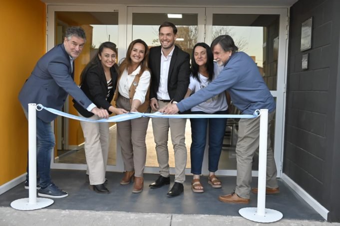 MYRIAN PRUNOTTO PRESIDIÓ LA INAUGURACIÓN DEL CENTRO DE DESARROLLO PRODUCTIVO DE LA FRANCIA.