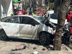 IMPUTARON AL CONDUCTOR DEL ACCIDENTE DE BV. CHACABUCO. FUE APREHENDIDO Y PUESTO A DISPOSICIÓN DE LA FISCALÍA.