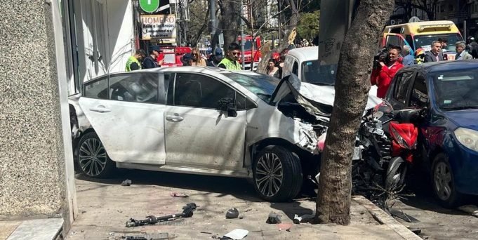 LUEGO DE PAGAR 20 MILLONES FUE NUEVAMENTE DETENIDO EL CONDUCTOR DEL CHOQUE DE BV. CHACABUCO