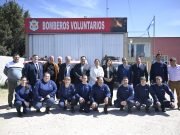 MYRIAN PRUNOTTO ENTREGÓ APORTES PROVINCIALES A BOMBEROS DE BERROTARÁN, ELENA Y ALPA CORRAL.