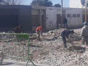 HORMIGONADO DE INTERSECCIONES DE CALLE 9 DE JULIO