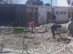 HORMIGONADO DE INTERSECCIONES DE CALLE 9 DE JULIO