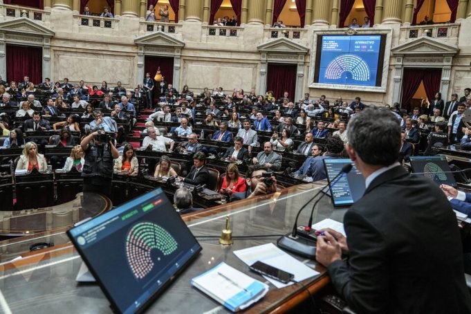 MILEI LOGRO LOS VOTOS EN EL CONGRESO PARA VETAR LA REFORMA JUBILATORIA.