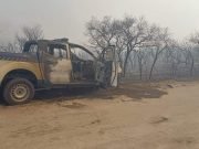 EL HÉROE DEL DÍA: UN POLICIA SUFRIÓ QUEMADURAS AL SALVAR DEL FUEGO A UNA ABUELA DE 80 AÑOS EN SAN ESTEBAN.