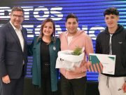 LA VICEGOBERNADORA ENTREGÓ 53 CRÉDITOS HIPOTECARIOS JUNTO AL PRESIDENTE DE BANCOR.