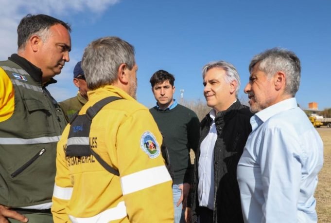 LA PROVINCIA DECLARÓ EL ESTADO DE DESASTRE A LAS ZONAS AFECTADAS POR LOS INCENDIOS.