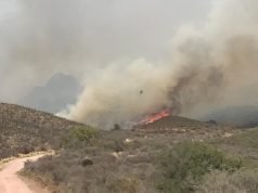 AVANZA EL FUEGO EN EL DEPARTAMENTO ISCHILÍN.