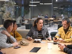 MYRIAN PRUNOTTO COORDINÓ ACCIONES DE EMERGENCIA CON LOS JEFES COMUNALES DE CAPILLA DEL MONTE Y CHARBONIER.